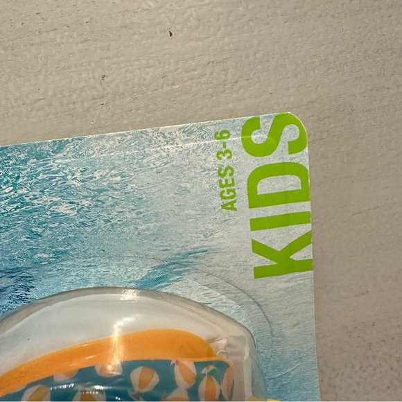 Speedo Kids Blue & Orange Glide Print Best Fitting Anti-Fog Goggle Kids 3-6 NWT - Picture 4 of 7
